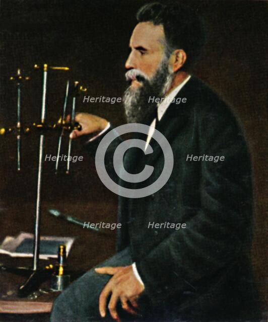'Wilhelm von Röntgen 1845-1923', 1934. Creator: Unknown.