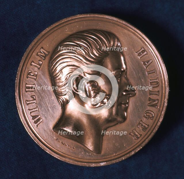 Wilhelm Haidinger, Austrian mineralogist, geologist and physicist, c1871. Artist: Unknown