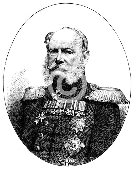 Wilhelm I (1797-1888), King of Prussia and Emperor of Germany. Artist: Unknown