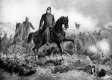 Wilhelm I at the Battle of Sadowa, 3 July 1866, (c1920)