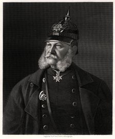 Wilhelm I, King of Prussia and Emperor of Germany, 19th century. Artist: W Holl