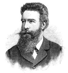 Wilhelm Konrad von Rontgen, German physicist, 1902. Creator: Anon