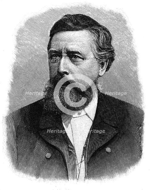 Wilhelm Liebknecht, 19th century German social democrat. Artist: Unknown