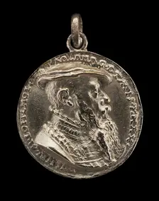Wilhelm Löffelholz von Kolberg, 1501-1554, Patrician of Nuremberg [obverse], 1541. Creator: Matthes Gebel