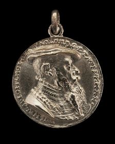 Wilhelm Löffelholz von Kolberg, 1501-1554, Patrician of Nuremberg [obverse], 1541. Creator: Matthes Gebel