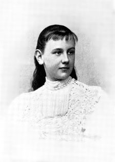 Wilhelmina, Queen of the Netherlands, 1895. Creator: Richard Kameke