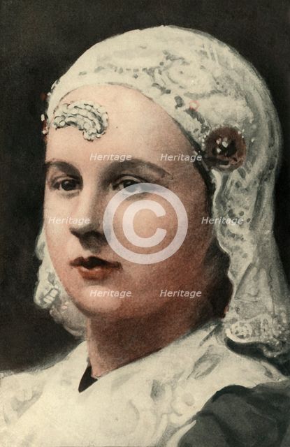 'Wilhelmina, Queen of Holland', 1910. Creator: Joseph Simpson.