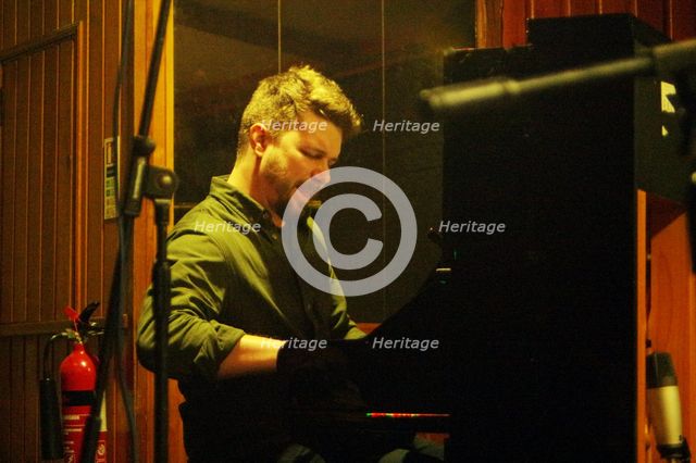 Will Barry, Rick Margitza Quartet, Jazz Hastings, The Stade, Hastings, East  Sussex, 2024. Creator: Brian O'Connor.