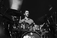 Will Glanville-Taylor, The Damned live at Alexandra Palace, London, Apr 2023. Creator: Annapaola Marchesani