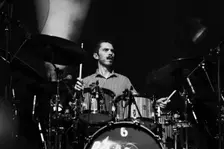 Will Glanville-Taylor, The Damned live at Alexandra Palace, London, Apr 2023. Creator: Annapaola Marchesani