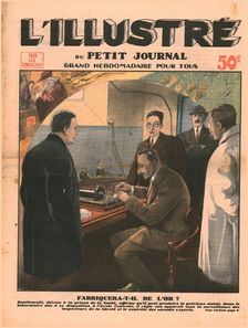 Will he make gold?, 1932. Creator: Unknown