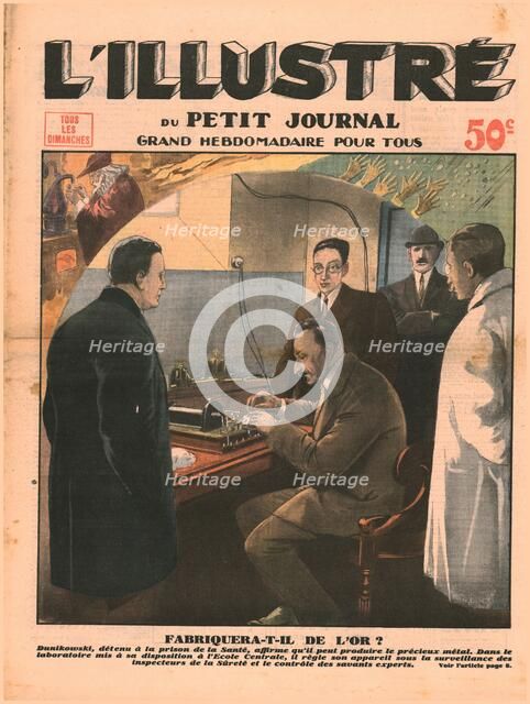 Will he make gold?, 1932. Creator: Unknown.