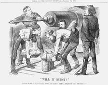 "Will it Burst?", 1880. Creator: Joseph Swain