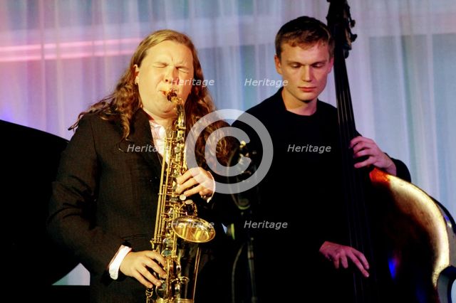 Will Sach and Sara Hanahan, Watermill Jazz Club, Dorking, Surrey, July 2024. Creator: Brian O'Connor.