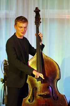 Will Sach, Joe Farnsworth-Sara Hanahan Quartet, Watermill Jazz Club, Dorking, Surrey, July 2024. Creator: Brian O'Connor