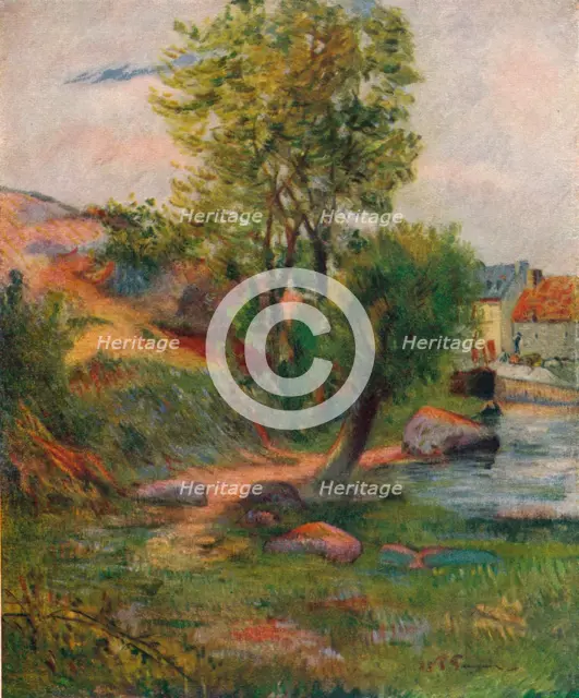 Willow by the Aven, 1888, (1938). Artist: Paul Gauguin