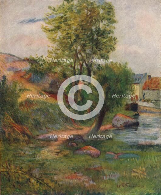Willow by the Aven, 1888, (1938). Artist: Paul Gauguin