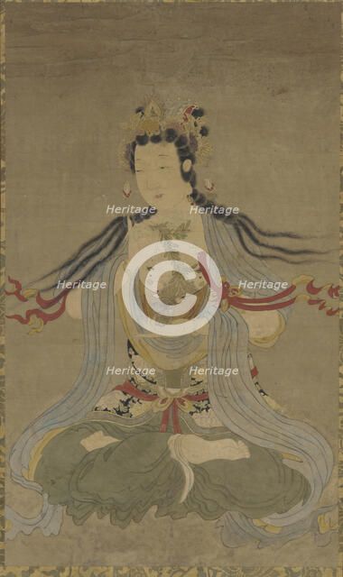 Willow-branch Guanyin, Ming dynasty, 17th century. Creator: Unknown.