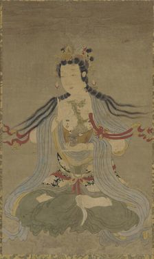 Willow-branch Guanyin, Ming dynasty, 17th century. Creator: Unknown