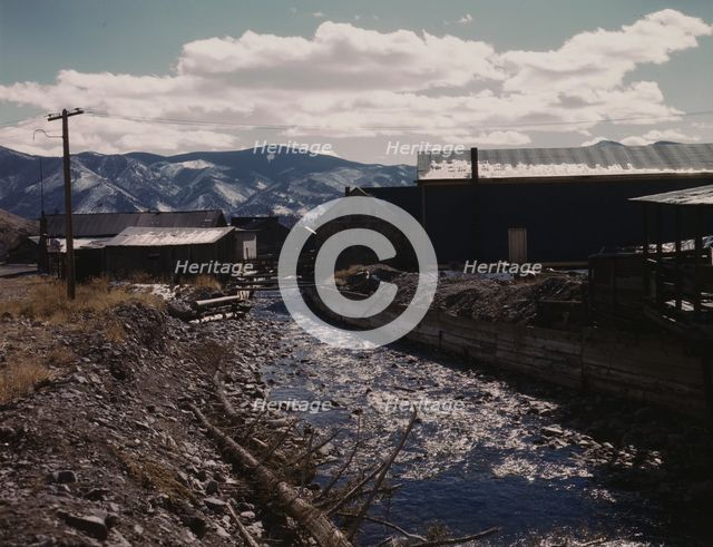 Willow Creek, Creede, Colorado, 1942. Creator: Andreas Feininger.