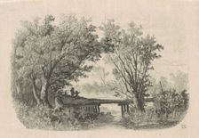 Willows, 1870s-1880s. Creator: Carl C. Brenner