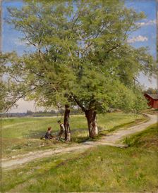 Willows, 1897. Creator: Hjalmar Munsterhjelm