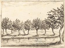 Willows by the Water's Edge, 1628. Creator: Jacques Callot