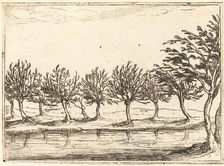 Willows by the Water's Edge, 1628. Creator: Jacques Callot