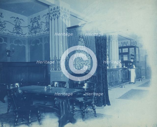 Willard Hotel, view of the pub(?), between1901 and 1910. Creator: Frances Benjamin Johnston.