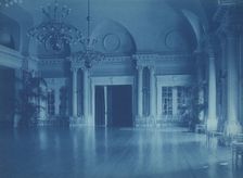 Willard Hotel ballroom, between 1901 and 1910. Creator: Frances Benjamin Johnston