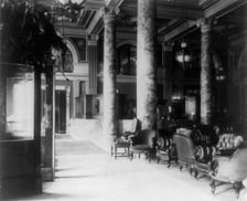 Willard Hotel, between 1890 and 1950. Creator: Frances Benjamin Johnston
