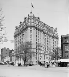 Willard's Hotel, Washington, c1902. Creator: William H. Jackson