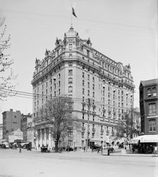 Willard's Hotel, Washington, c1902. Creator: William H. Jackson