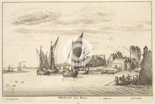 Willebroeck bey Boom, 1651. Creator: Unknown.