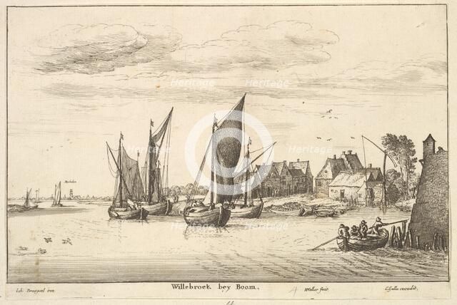 Willebroeck bey Boom, 1651. Creator: Unknown.