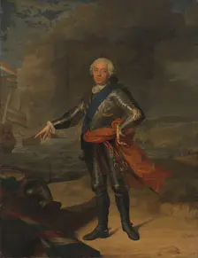 Willem IV (1711-1751), prince of Orange-Nassau, 1751. Creator: Jacques-Andre-Joseph Aved