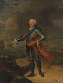 Willem IV (1711-1751), prince of Orange-Nassau, 1751. Creator: Jacques-Andre-Joseph Aved