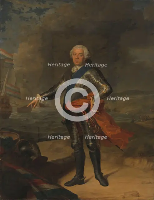Willem IV (1711-1751), prince of Orange-Nassau, 1751. Creator: Jacques-Andre-Joseph Aved.