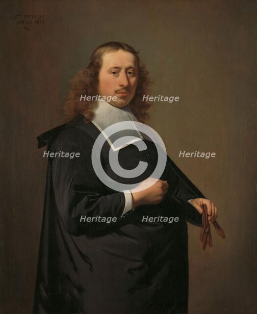 Willem Jacobsz Baert (1636-84), Burgomaster of Alkmaar and Amsterdam, 1671. Creator: Caesar Boëtius van Everdingen.