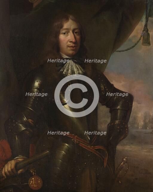 Willem Joseph Baron van Gendt (1625-1672). Vice Admiral, 1667-1702. Creator: Jan De Baen.