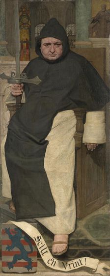 Willem van Saeftinghe, Lay Brother of Ter Doest Abbey, (c1280s), 1879. Creator: Jan Van Beers