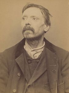 Willems. Charles, Louis. 52 ans, né à Houndchocte (Nord). Tailleur d'habits. Anarchiste. 1..., 1894. Creator: Alphonse Bertillon
