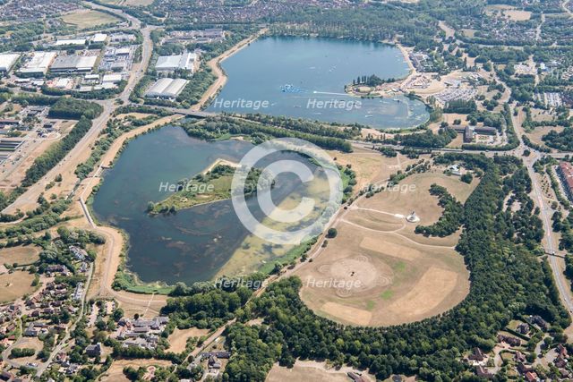 Willen Lake, Milton Keynes, 2018. Creator: Damian Grady.