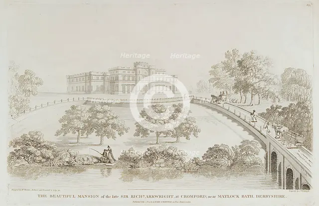 Willersley Castle, Cromford, Derbyshire, 1805. Creator: J Cartwright.