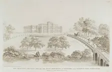 Willersley Castle, Cromford, Derbyshire, 1805. Creator: J Cartwright