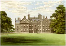 Willesley Hall, Derbyshire, home of the Earl of Loudoun, c1880