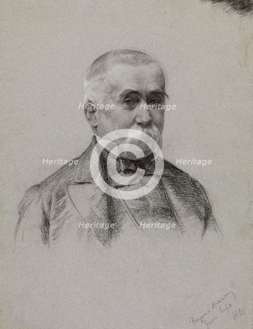 William T. Walters, 1886. Creator: Paul Adolphe Rajon.