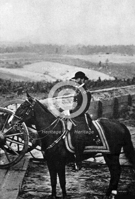 William Tecumseh Sherman, American soldier, 1864. Artist: Matthew Brady
