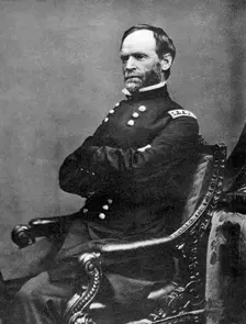 William Tecumseh Sherman, American soldier, 1869. Artist: Matthew Brady