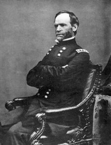 William Tecumseh Sherman, American soldier, 1869. Artist: Matthew Brady